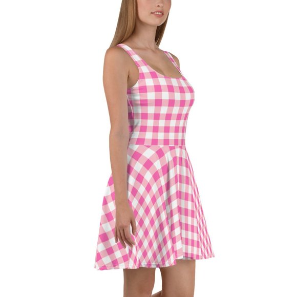 Barbie Barbiecore Pinup Checkered Dress - Picture 6 of 12